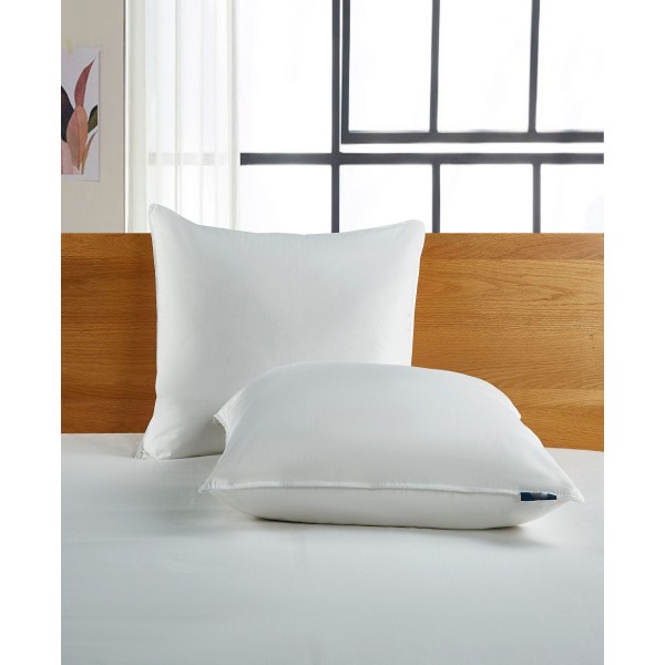 White Goose Feather & Down Fiber Back Sleeper 2-Pack Pillow