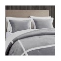 Reversible Plush 3-Pc. Comforter Set, Twin