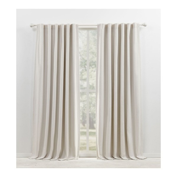 Blackout Back Tab Rod Pocket Curtain Panel Collection