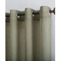 Crushed Sheer Grommet Single Curtain Panel, 51