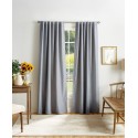 Plaid Backtab Blackout Curtain Panel Set, 95