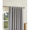 Plaid Backtab Blackout Curtain Panel Set, 95