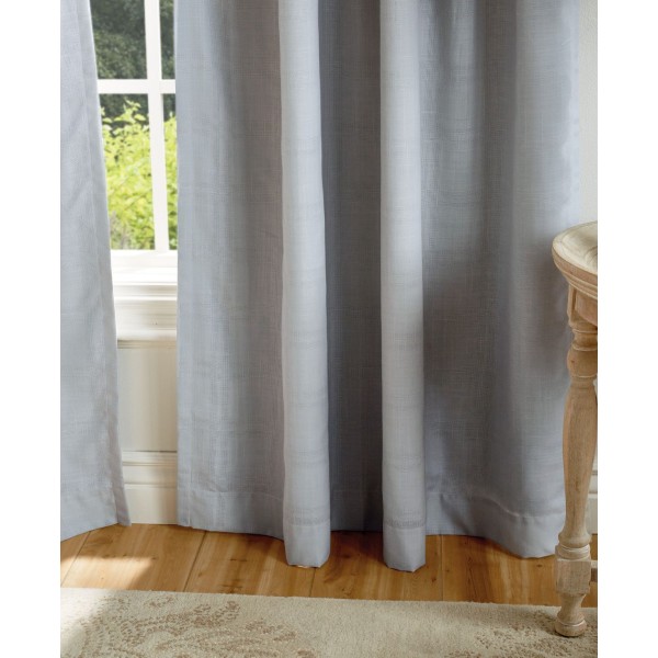 Plaid Backtab Blackout Curtain Panel Set, 95