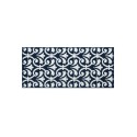 Floral Scroll Tufted Runner Rug, 26