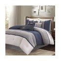 7-PC Comforter Set, Blue - Queen