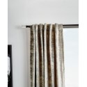 Metallic Velvet Curtain Panel Set, 50