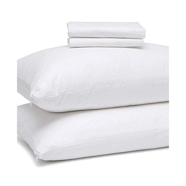 Zippered Anti-allergenic Pillow Protectors