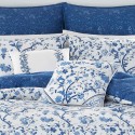 Cotton Reversible 7 Piece Comforter Set, Full/Queen