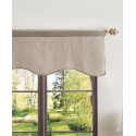 Blackout Scallop Velvet Valance