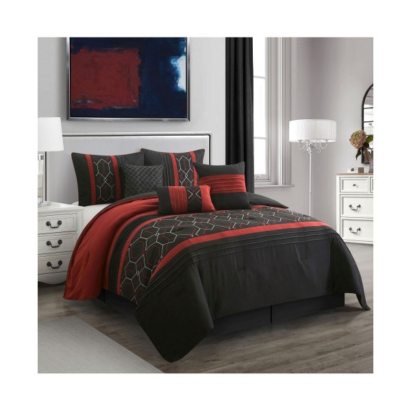 Comforter Set, Queen, 7-Piece