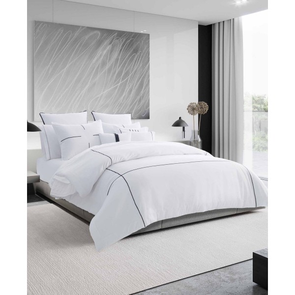 Cotton Sateen 3 Piece Duvet Cover Set, Queen