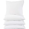 Waterproof Zippered Pillow Protector - Queen Size - 4 Pack