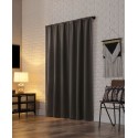 100% Blackout Rod Pocket Single Curtain Panel, 40