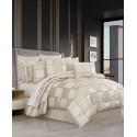 Plush Queen 4-Piece Comforter Bundle